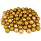 Northlight 96ct Antique Gold Shatterproof 4-Finish Christmas Ball Ornaments 1.5" (40mm)